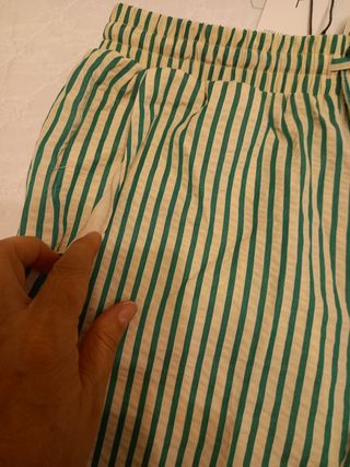 Pantalones Stradivarius rayas XS