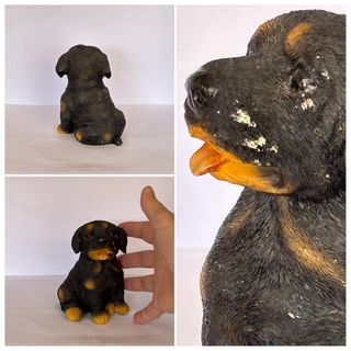 Quattro Statuine in Resina Cagnolini