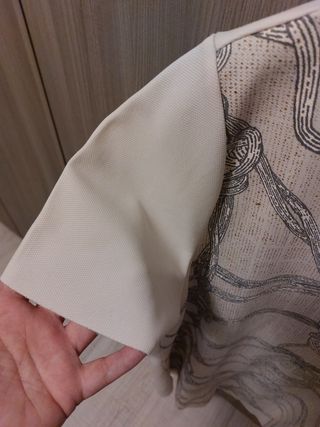 Vestito Zara panna e oro, Tg L