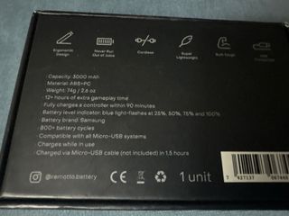 Batería Inalambrica Remoto PS4