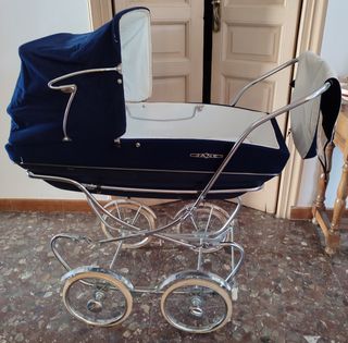 Cochecito bebé Jane antiguo con bolso 