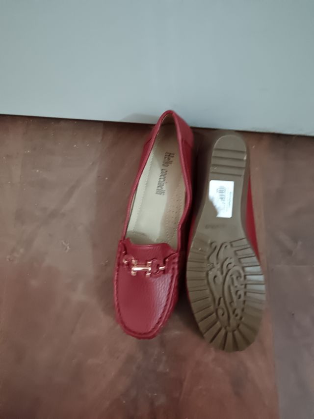 Zapatos planos rojos Hello Coccinelli