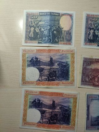 L72* Lote 10 billts. España x 15€