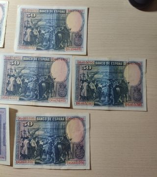 L72* Lote 10 billts. España x 15€