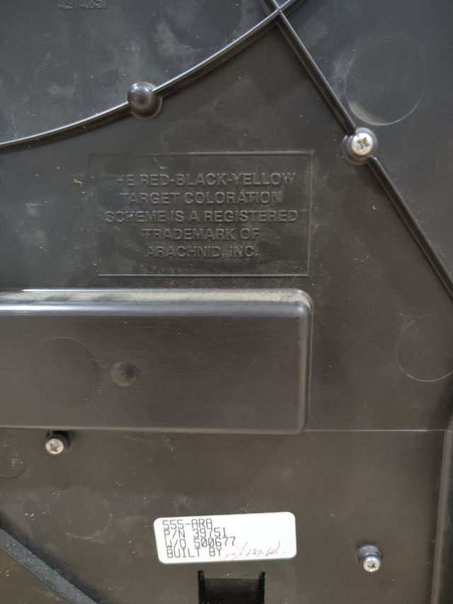 Diana electrónica Arachnid 555 ARA.