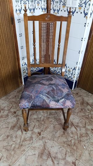 6 Sillas Comedor Madera - Retro