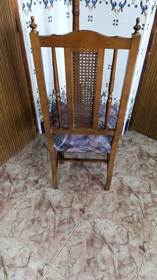 6 Sillas Comedor Madera - Retro