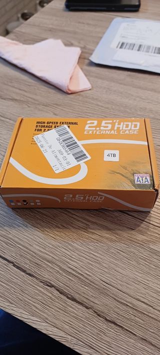 Caja HDD 2.5" 4TB - Alta Velocidad