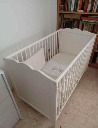 Cuna bebé blanca - Ikea