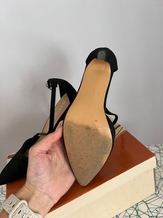Tacones Marypaz negros, talla 36