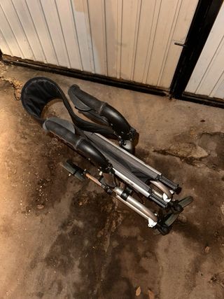 Silla de ruedas andador plegable