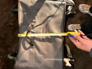 Silla de ruedas andador plegable