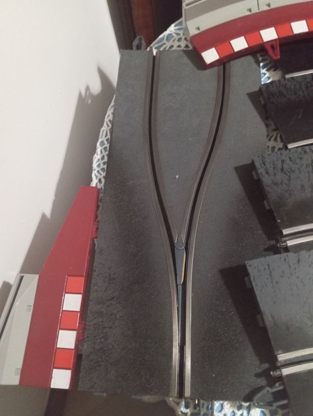 Scalextric Digital superdeslizante y peraltada