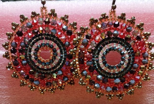 Orecchini handmade multicolor