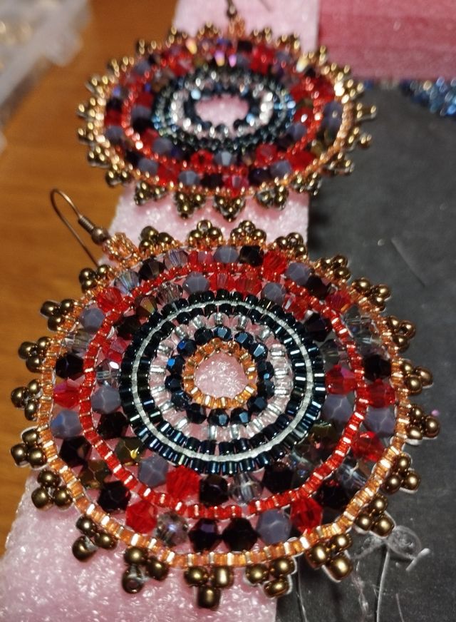 Orecchini handmade multicolor