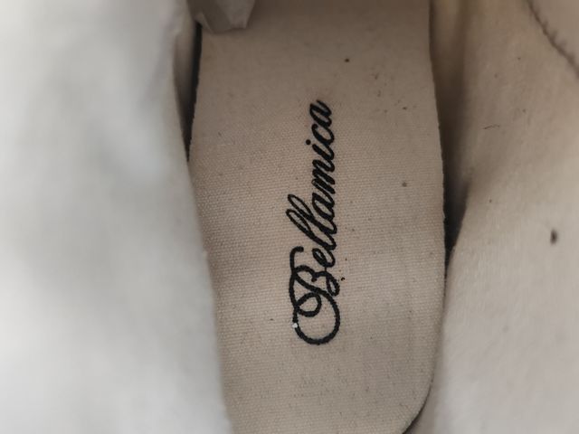 Sneakers con zeppa interna glitter argento alte