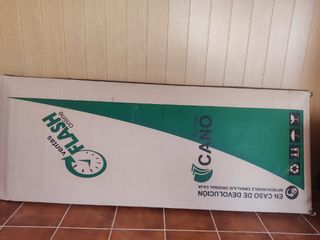 Puerta interior maciza blanca