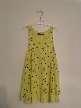 Blusa amarilla de Mango