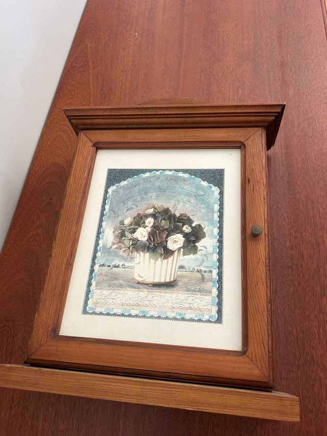 Guarda llaves de madera colgable