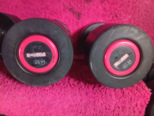 Mancuernas 36 kg - Escape  precio  por parejas