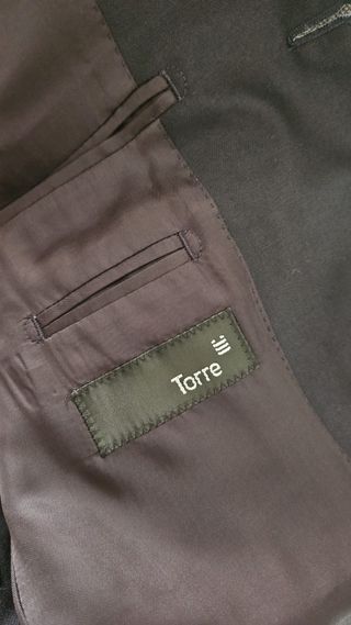 Traje Torre azul marino