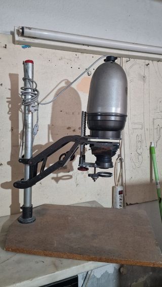 Taladro prensa antiguo profesional