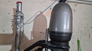 Taladro prensa antiguo profesional