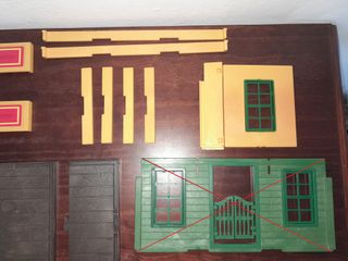 Playmobil: Edificio Western - Piezas