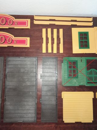 Playmobil: Edificio Western - Piezas