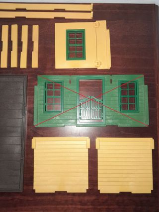 Playmobil: Edificio Western - Piezas