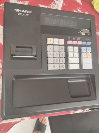 Caja registradora Sharp XE-A137