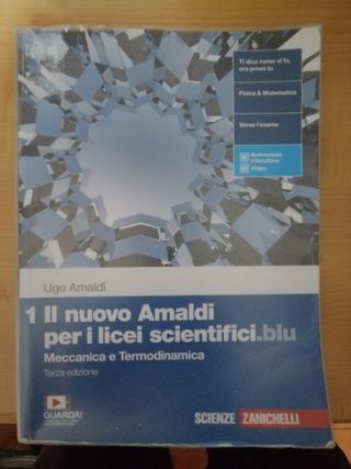 Libro " Il nuovo Amaldi" per i licei scientifici 