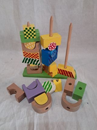 Giochi legno + telefono bimbi