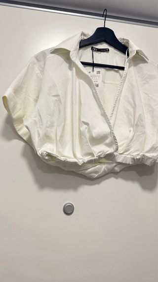 Top Zara blanco - Talla única