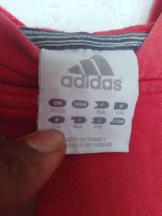 Sudadera Adidas roja L