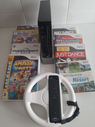 Wii + 8 juegos - Consola Nintendo