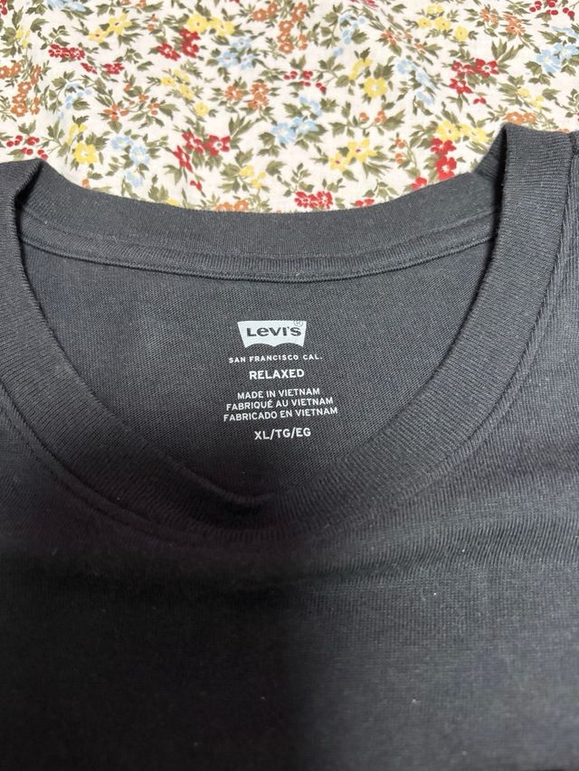 Camiseta Levi's Negra XL