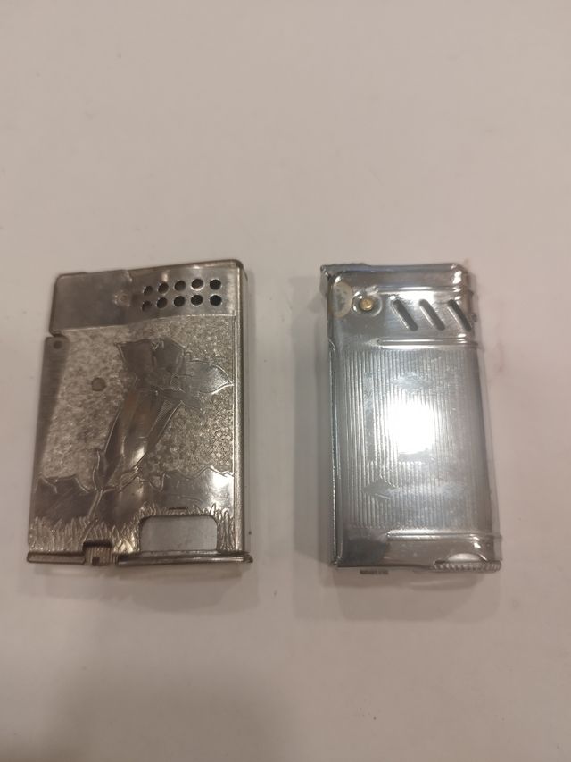 2 Mecheros antiguos gasolina
