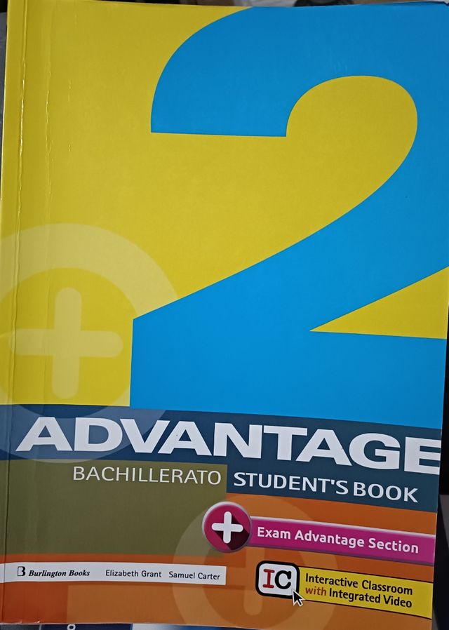 Libro inglés advantage 2 students book bachillerat