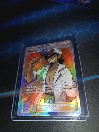 CARTA POKEMON PROFESOR KUKUI