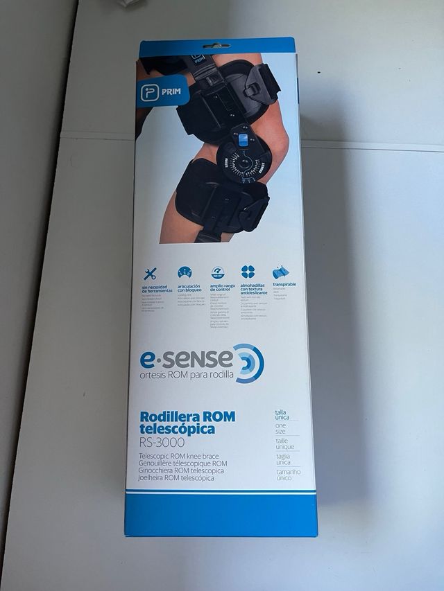 Rodillera ROM telescópica PRIM RS-3000