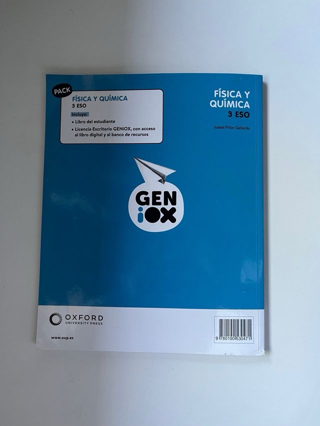 Física y Química 3º ESO. Libro del estudiante. ...