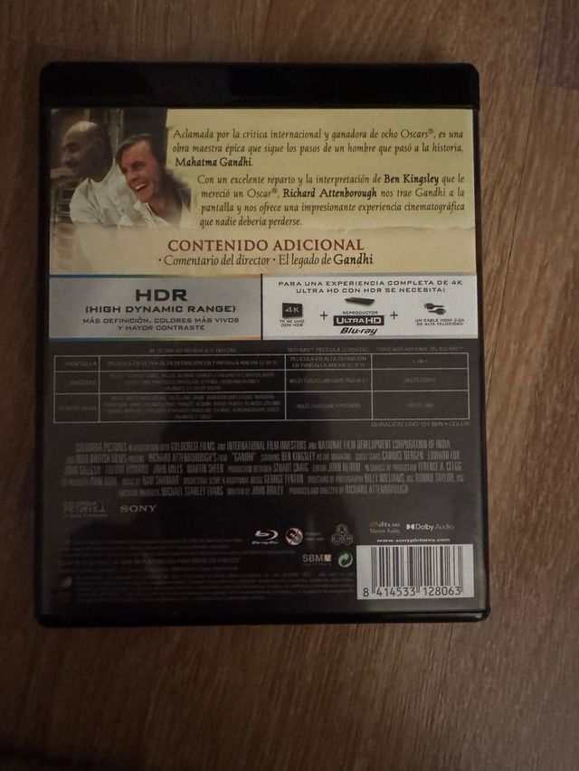 Gandhi 4K Ultra HD + Blu-ray