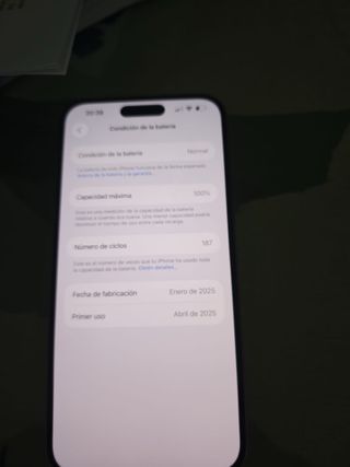 iPhone 16 Plus rosa 128GB - Como nuevo
