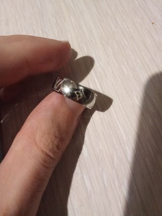 Anillo LV plata - Talla 7