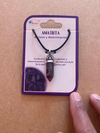 Collar Amatista - Ayuda en decisiones