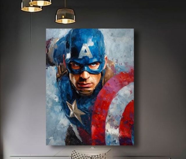 N 38 Cuadro Capitán América