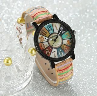 Reloj de Cuarzo de Mujer Cayon Creativo Original