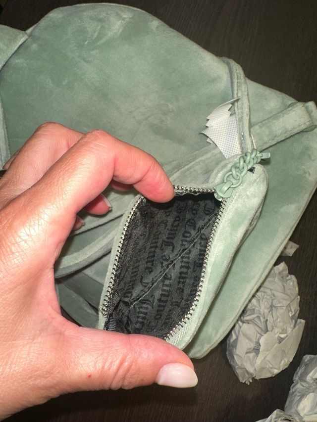 Zaino juicy couture verde menta