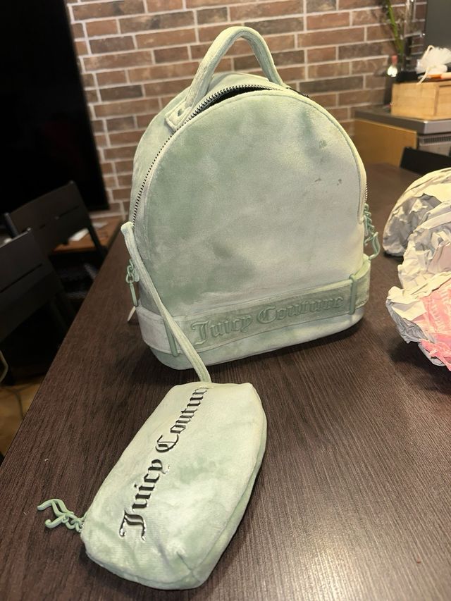 Zaino juicy couture verde menta